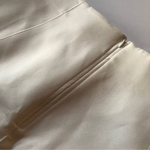 KHAITE Sam Mini Skirt White A line - Picture 8 of 9